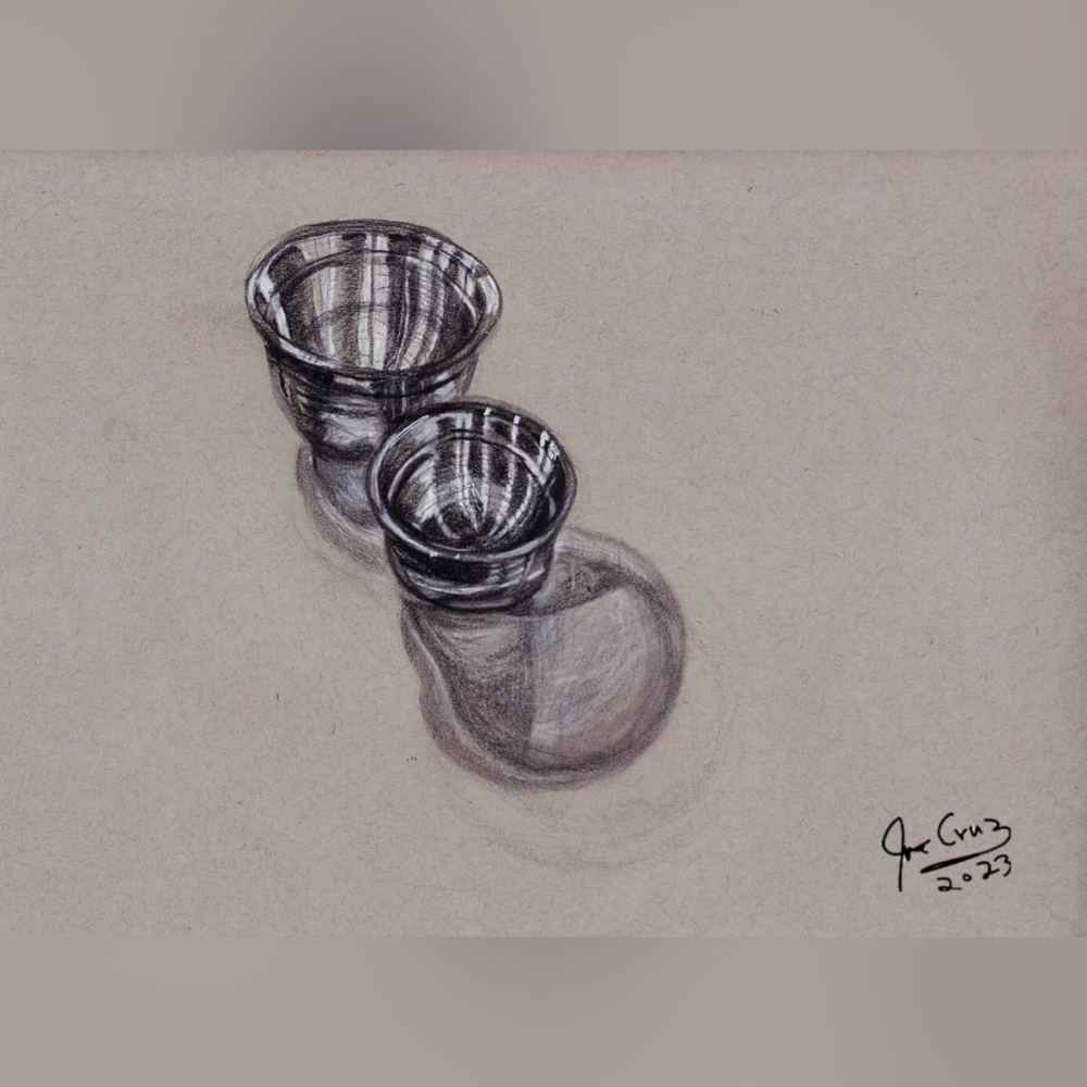 3D Stainless Steel Mixing Bowls Prints, (Tan Backround) 5x7